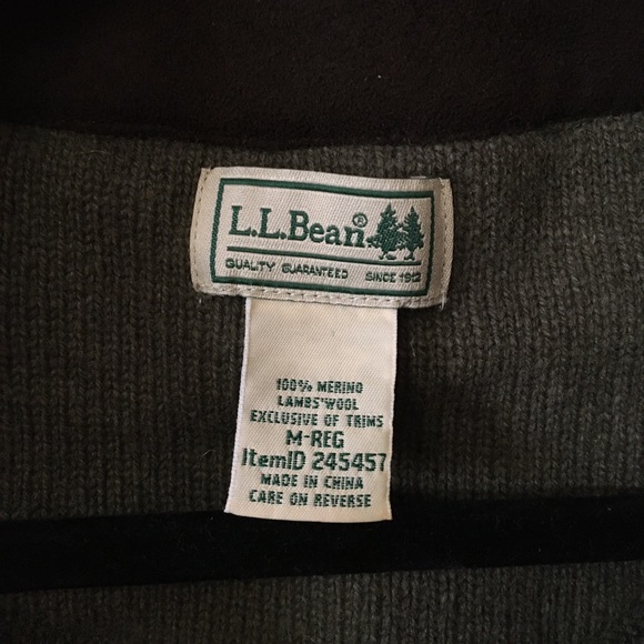100% Merino Lamb’s Wool LL Bean best - Picture 2 of 2